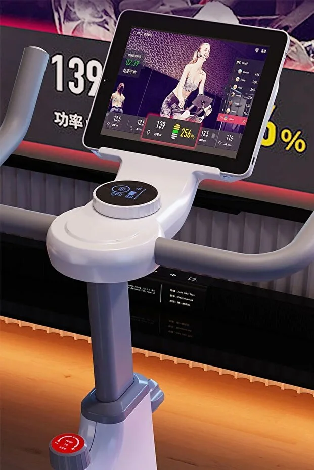 Dijital Manyetik Akıllı Egzersiz Bisikleti - Kondisyon Bisikleti - Nabız Ölçer Kondisyon Aleti